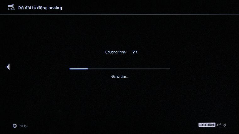 các bước thiết lập lại từ đầu internet tivi sony 2015
