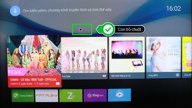cách kết nối chuột, bàn phím với android tivi sony 2015