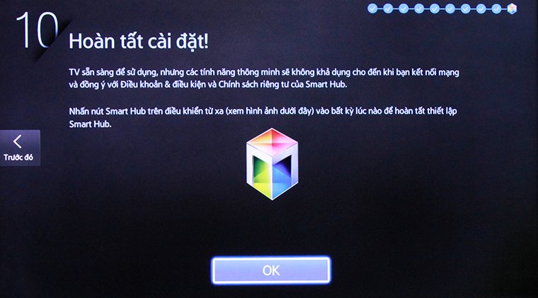 cách khôi phục cài đặt gốc smart tivi samsung bằng phím cơ