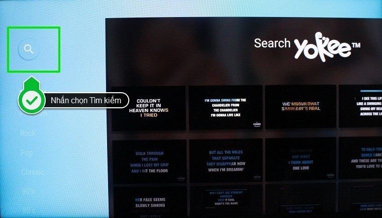 cách sử dụng ứng dụng hát karaoke trên android tivi sony