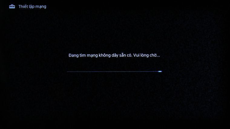 cách vào mạng trên smart tivi sony