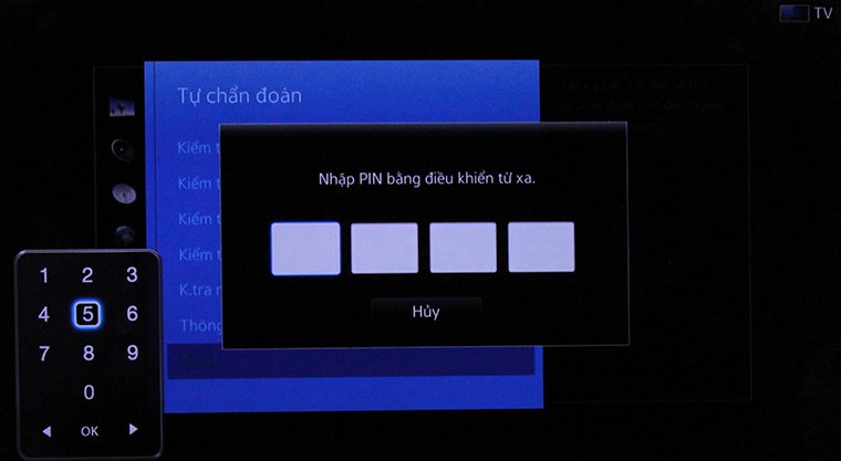 cách khôi phục cài đặt gốc smart tivi samsung bằng phím cơ