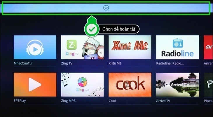 cách xoá ứng dụng cho internet tivi sony 2016