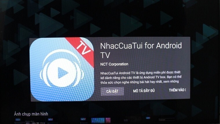 top 5 ứng dụng nghe nhạc trên android tivi sony 2015