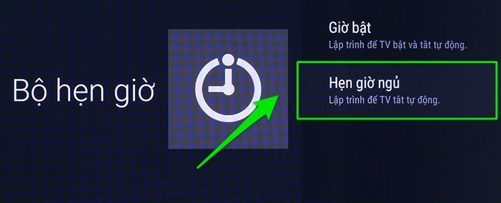 cách hẹn giờ bật, tắt tivi cho android tivi sony 2016