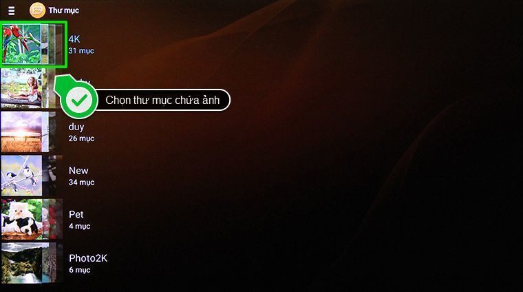 cách xem dữ liệu trong usb trên android tivi sony 2015