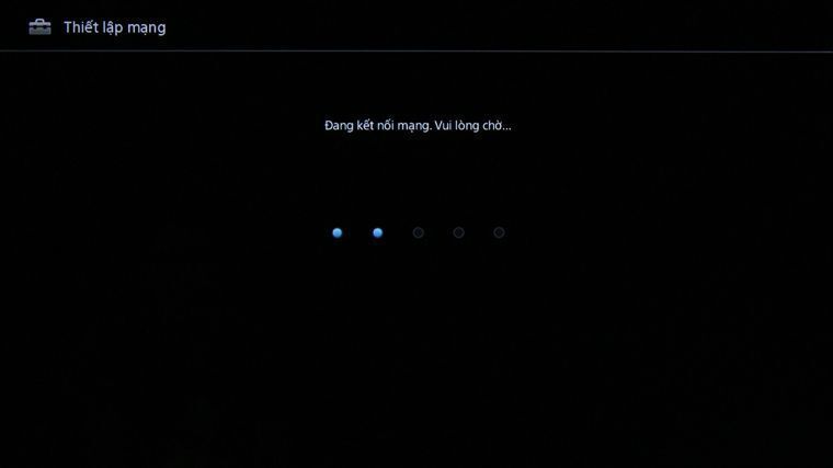 các bước thiết lập lại từ đầu internet tivi sony 2015