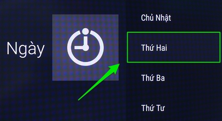 cách hẹn giờ bật, tắt tivi cho android tivi sony 2016