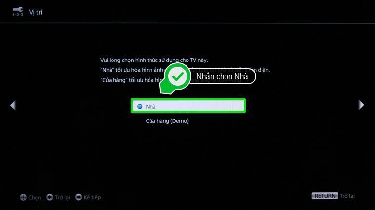 các bước thiết lập lại từ đầu internet tivi sony 2015