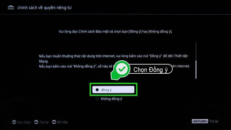 cách vào mạng trên internet tivi sony 2015