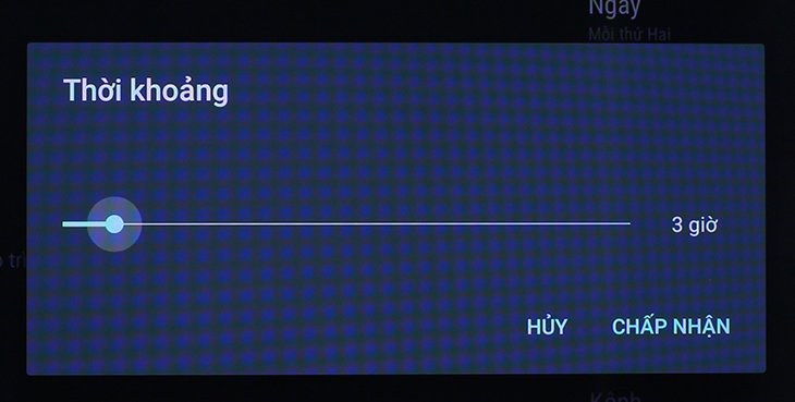 cách hẹn giờ bật, tắt tivi cho android tivi sony 2016