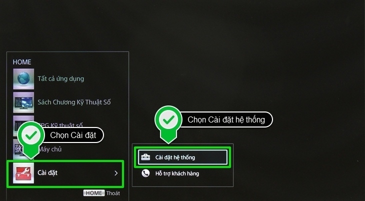 cách kết nối mạng trên internet tivi sony 2016