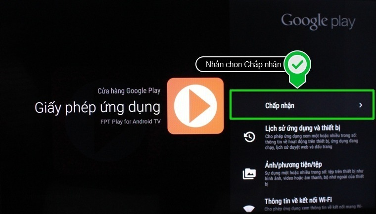 cách sử dụng ứng dụng fpt play trên android tivi sony 2015