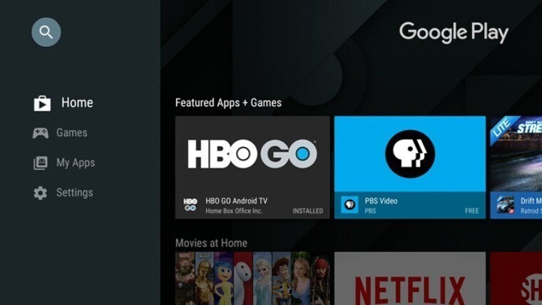 ch play trên smart tivi toshiba khác gì với google play trên smart tivi sony?