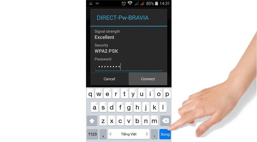 cách sử dụng tính năng photo share trên android tivi sony 2015