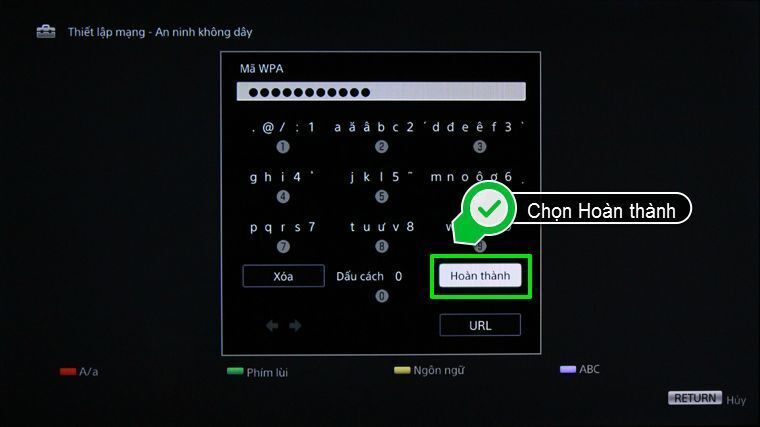 cách vào mạng trên internet tivi sony 2015