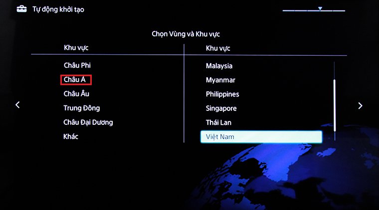 cách khôi phục cài đặt gốc tivi thông minh sony bằng phím cơ