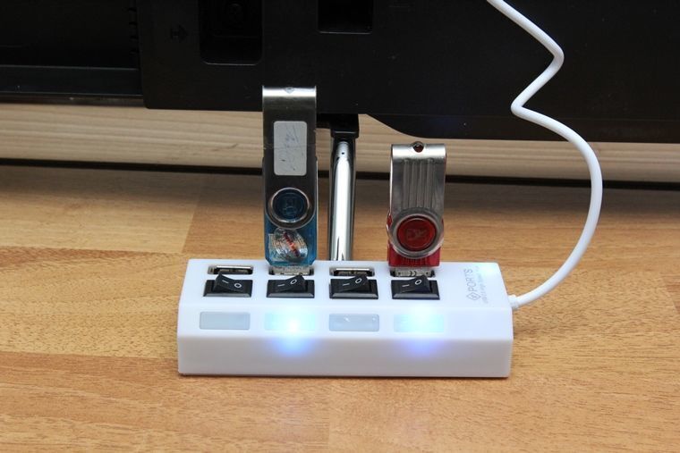 cách kết nối hub usb với android tivi sony 2015