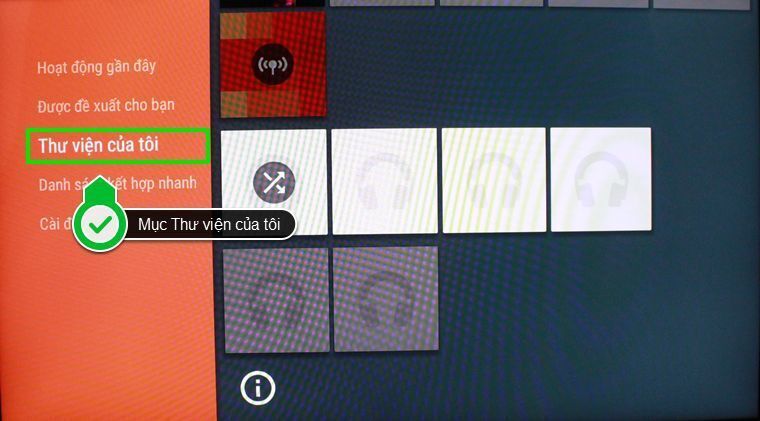 cách sử dụng ứng dụng google play music trên android tivi sony 2015