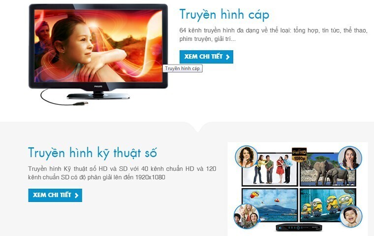 một số dịch vụ truyền hình thu phí phổ biến