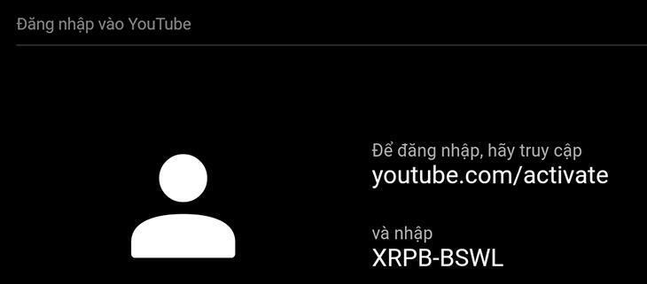 cách đăng nhập tài khoản youtube trên tivi
