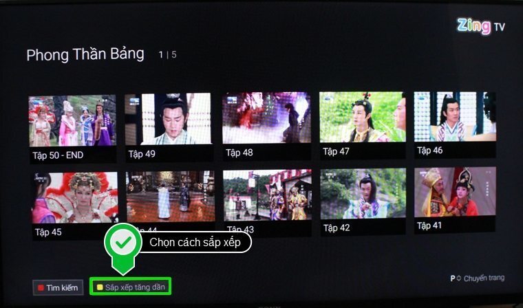 cách sử dụng ứng dụng zing tv trên android tivi sony 2015
