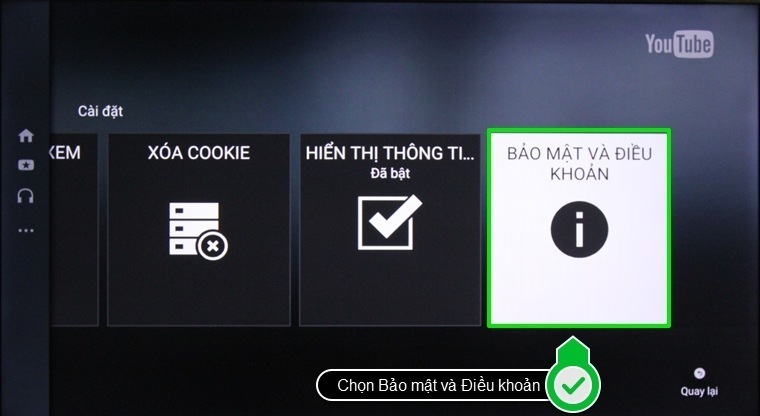 cách sử dụng ứng dụng youtube trên smart tivi lg hệ điều hành webos