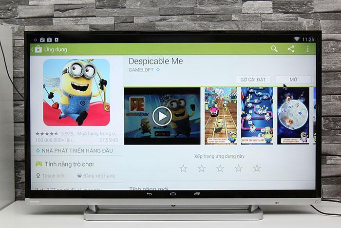 cách tải ứng dụng trên tivi toshiba