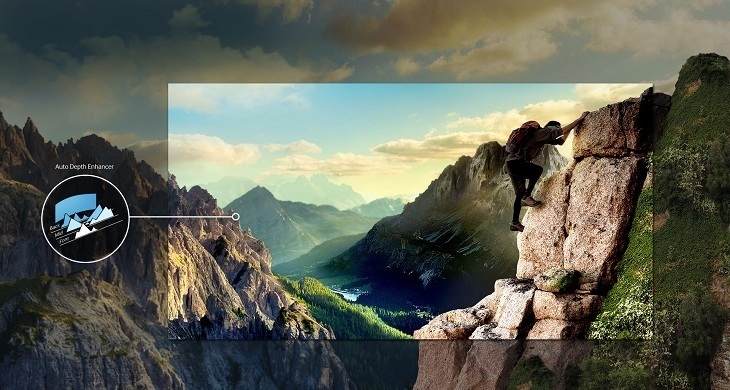 công nghệ hình ảnh trên tivi samsung