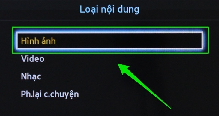 cách xem video, nghe nhạc, xem ảnh trong usb trên tivi samsung thường