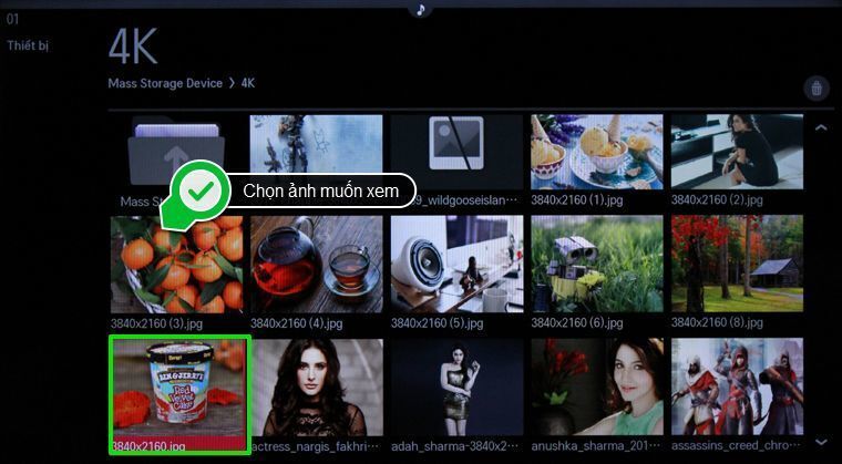 cách xem dữ liệu trong usb trên smart tivi lg chạy hệ điều hành webos