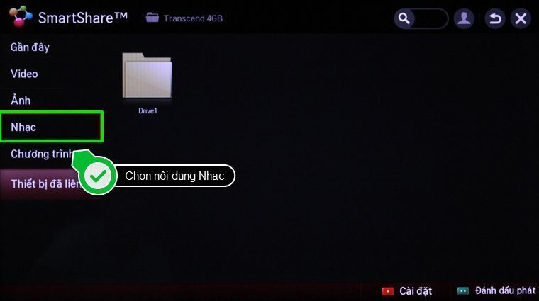 cách xem dữ liệu trong usb bằng smart tivi lg chạy hệ điều hành netcast