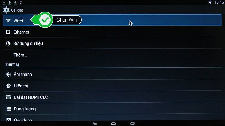 cách kết nối mạng tivi toshiba
