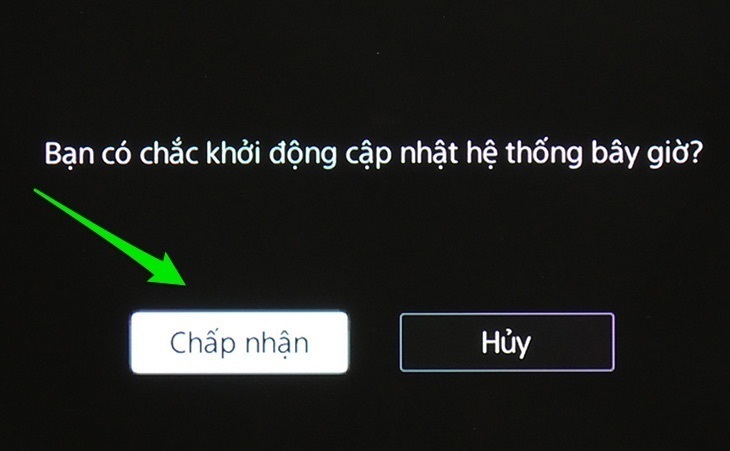 cách cập nhật phần mềm cho tivi sony 43w750d bằng usb