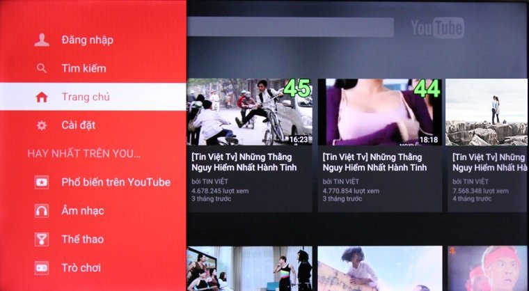 cách sử dụng ứng dụng youtube trên smart tivi lg hệ điều hành webos