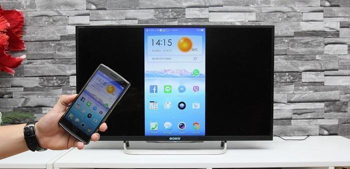 cách kết nối điện thoại oppo với smart tivi