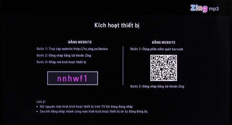 cách sử dụng ứng dụng zing mp3 trên smart tivi lg hệ điều hành webos