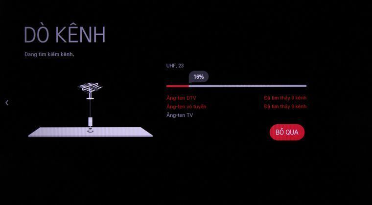 cách dò kênh trên tivi lg chạy hệ điều hành webos