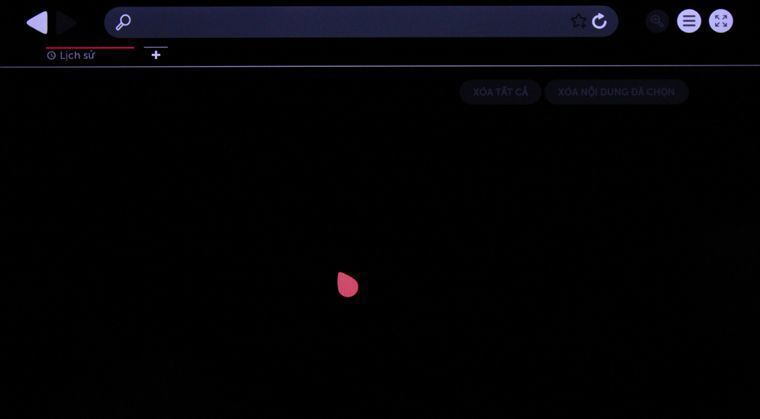 cách xóa lịch sử duyệt web trên smart tivi lg chạy webos
