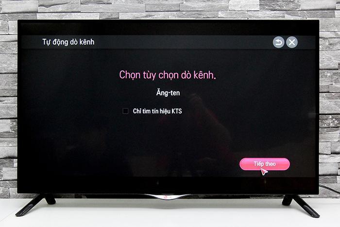 cách dò kênh trên tivi lg trên hệ điều hành netcast