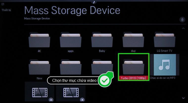 cách xem dữ liệu trong usb trên smart tivi lg chạy hệ điều hành webos