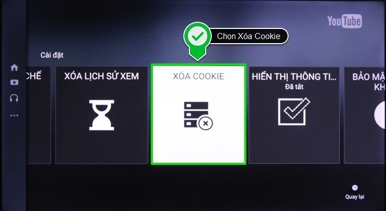 cách sử dụng ứng dụng youtube trên smart tivi lg hệ điều hành webos