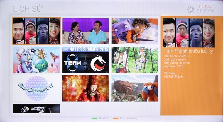 cách sử dụng ứng dụng fpt play trên smart tivi lg hệ điều hành webos