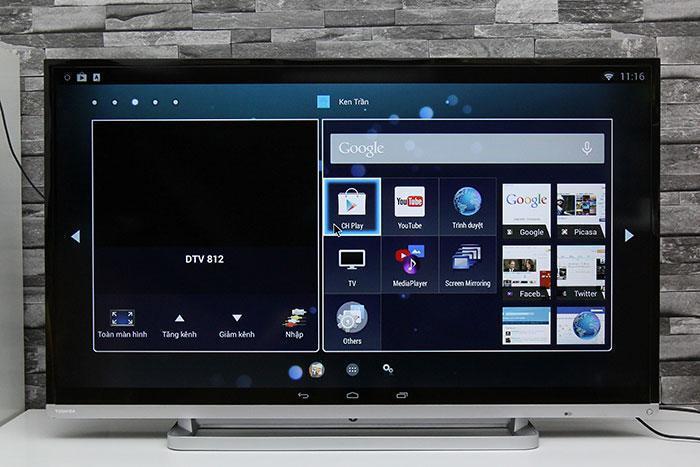cách tải ứng dụng trên tivi toshiba