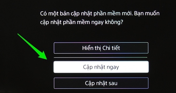 cách cập nhật phần mềm cho tivi sony 43w750d bằng usb