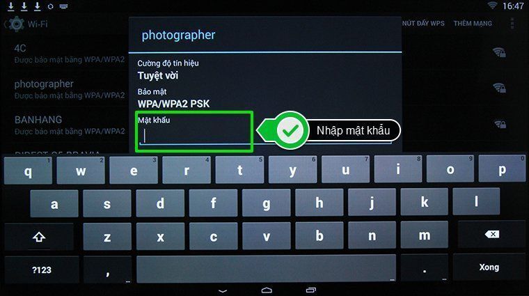 cách kết nối mạng tivi toshiba