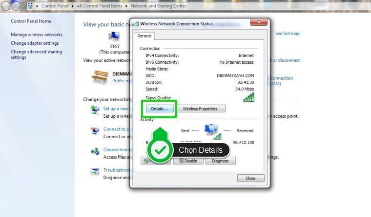 cách cài đặt ip mạng cho android tivi sony 2015