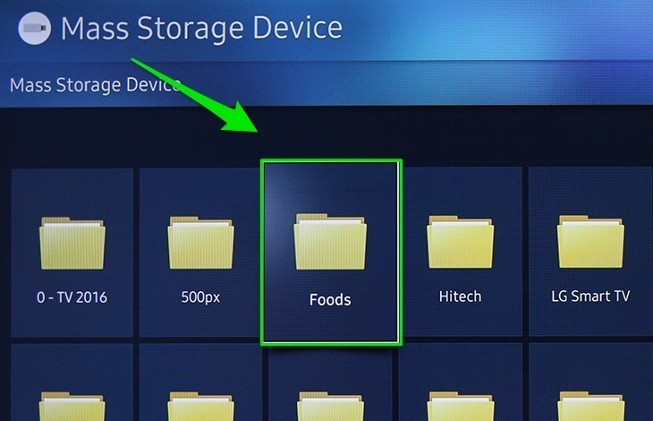 cách xem phim, nghe nhạc, xem ảnh trong usb bằng smart tivi samsung 2016