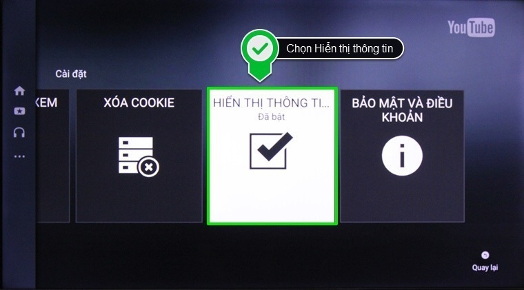 cách sử dụng ứng dụng youtube trên smart tivi lg hệ điều hành webos