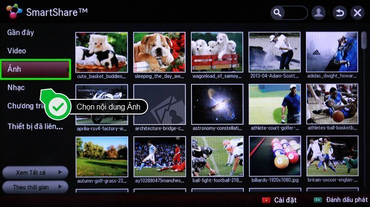 cách xem dữ liệu trong usb bằng smart tivi lg chạy hệ điều hành netcast